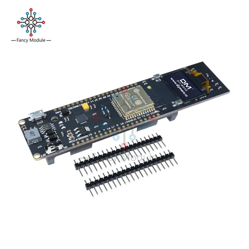 Для ESP32 0 96 ''OLED дисплей дюйма Wi-Fi Bluetooth 18650 литиевая Защита аккумулятора