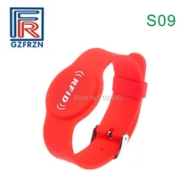 1000 шт заказ T5577 водонепроницаемый силиконовый перезаписываемый часы Тип браслеты на руку для мероприятий, для гостиниц и спа-салонов сауна контроля доступа по отпечаткам