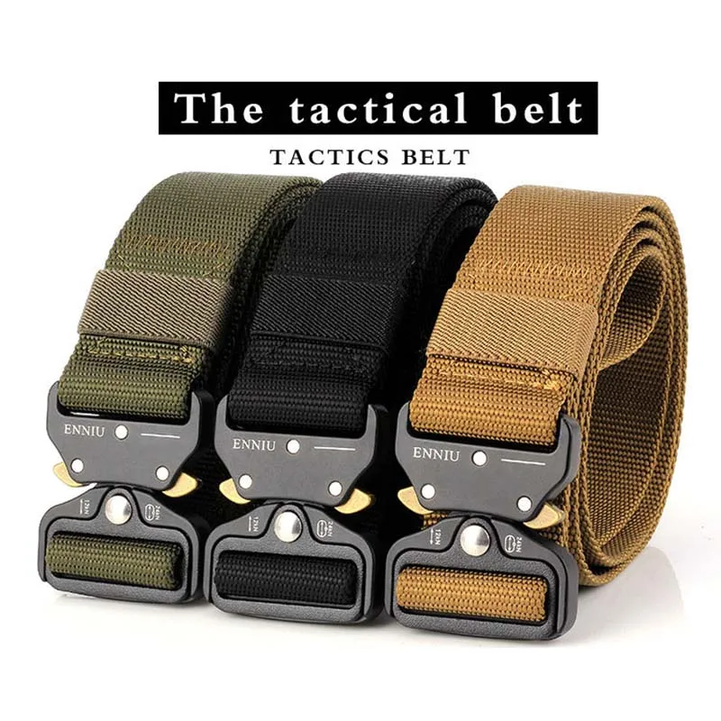 Buy Camping Equipment Military Tactical Belt Unisex