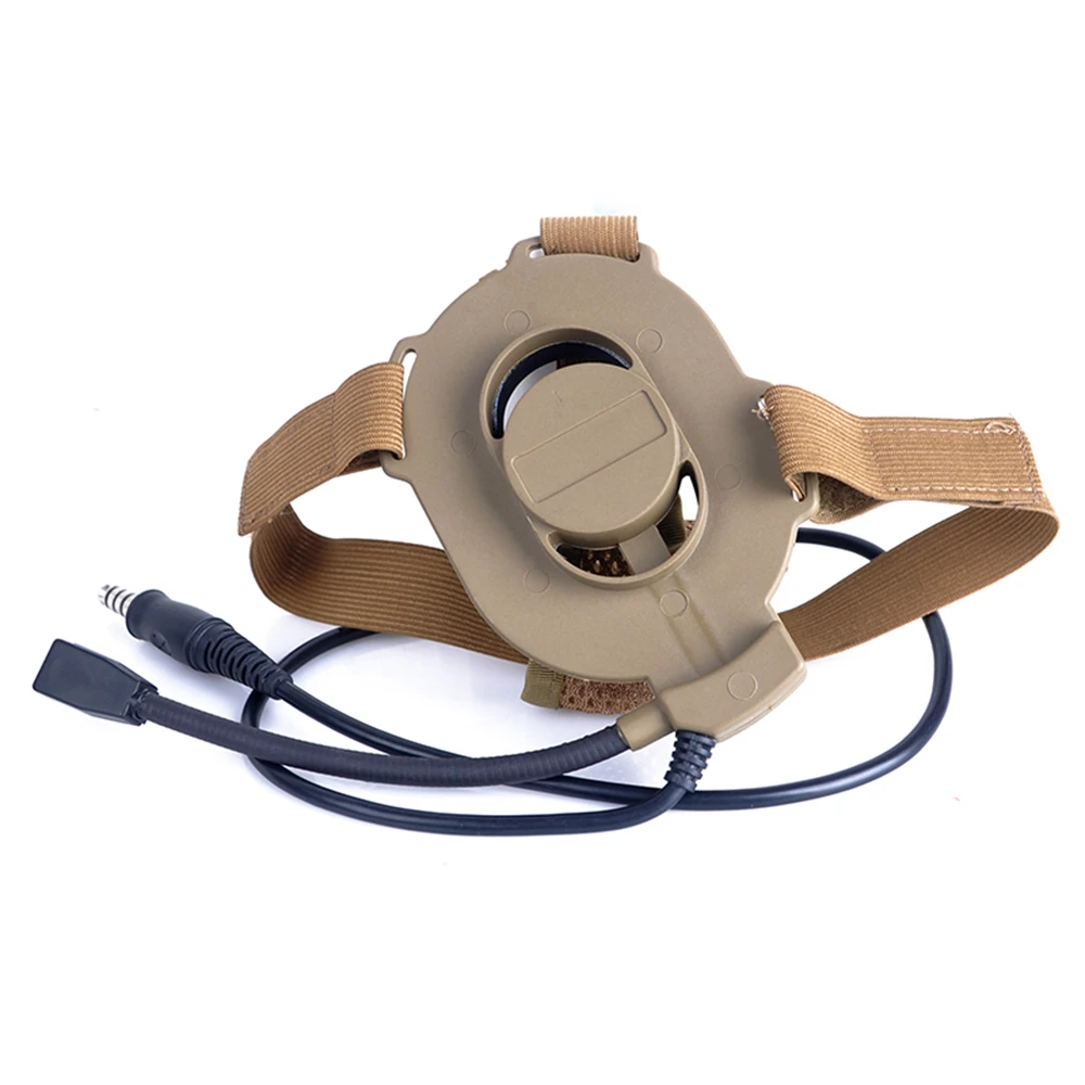 Boom com Braço Z-tactcial Microfone Móvel Ajustável Harness Bowman Elite ii Headset Airsoft Militar Padrão Plug Wz027-de 3 Cheap Fones de Ouvido tático & Acessórios