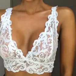 Сексуальный бюстгальтер Женщины Кружева bralette push up Белье Без подкладки прозрачные бесшовные intimates Нижнее белье Бюстгальтеры Бюстгальтер