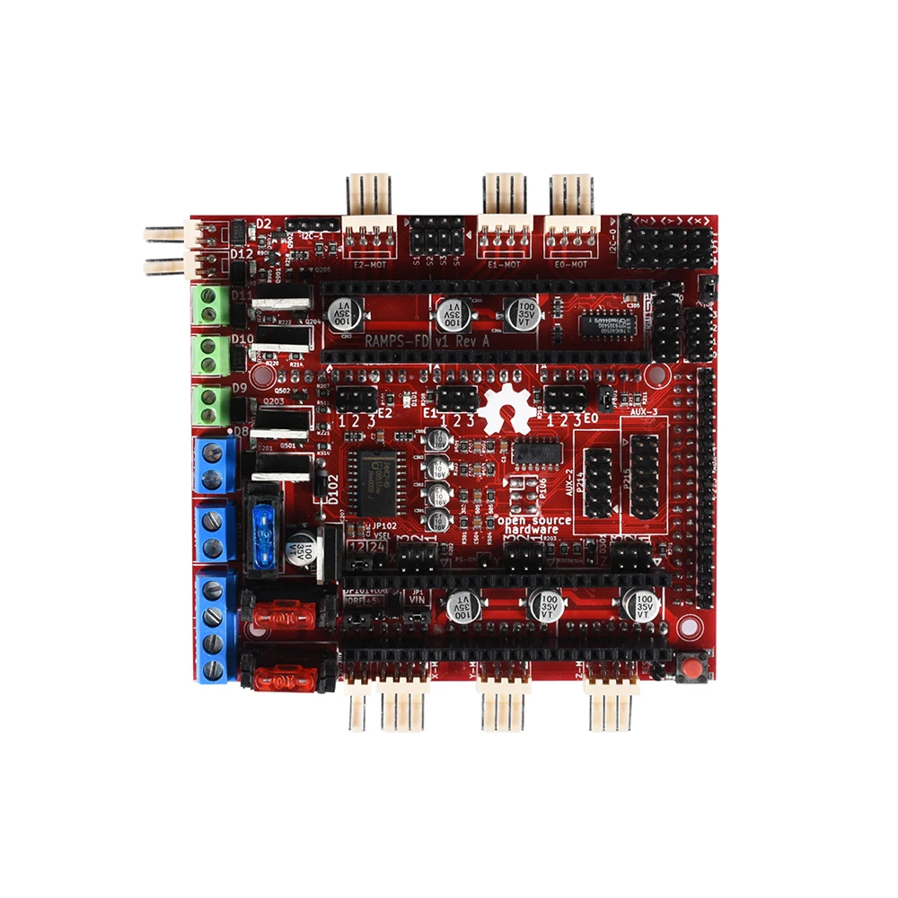 RAMPS-FD щит Ramps 1,4 Плата управления 32bit Cortex M3 ARM улучшенная версия для Arduino Due Ramps материнская плата 3d принтер