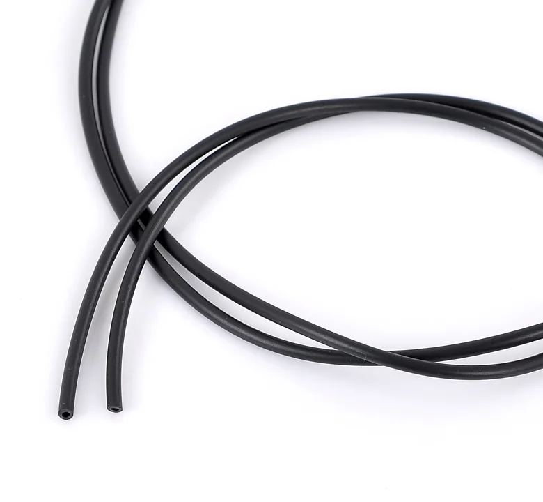 DoreenBeads резиновый шнур черный полый 2,5 мм, отверстие: 1 мм, 10 м Длина(B22223), иу