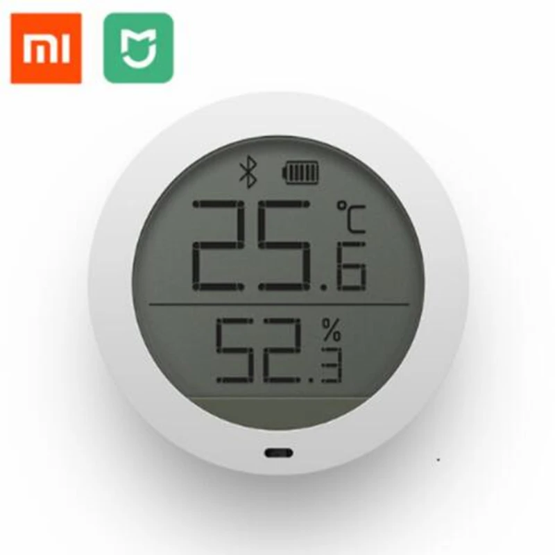 Оригинальный умный датчик температуры и влажности Xiaomi Mijia с Bluetooth цифровой