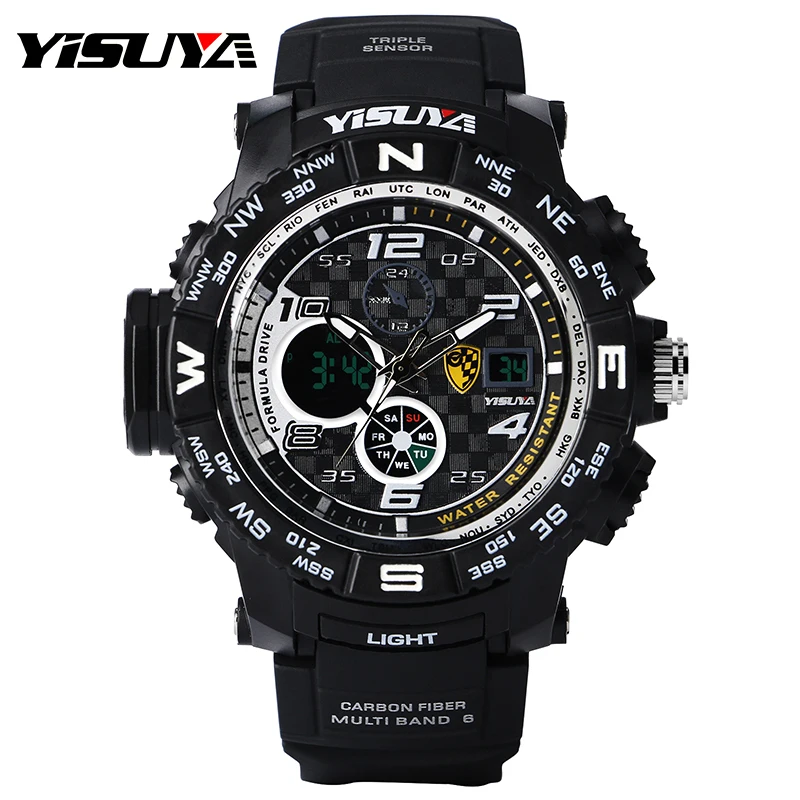 Buy YISUYA Classic Men Digital Watches LCD Display