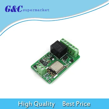 

Green ESP8266 Relay Module 10A 220V Network Relay WIFI Module Input DC 7V~30V 4 Layers Board Automatic Protection
