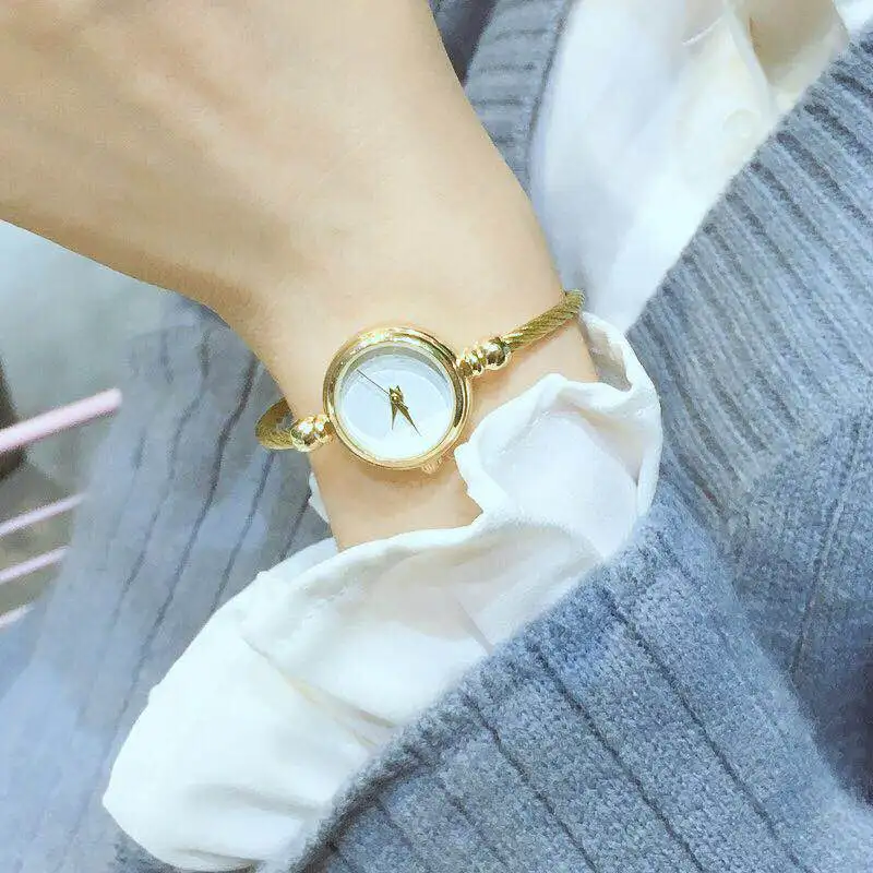 

Women's Watch Fashion Luxury Gold Fine strap Ladies Watch For Women Bracelet Montre Femme Female Wrist Watch Women Clock relojes