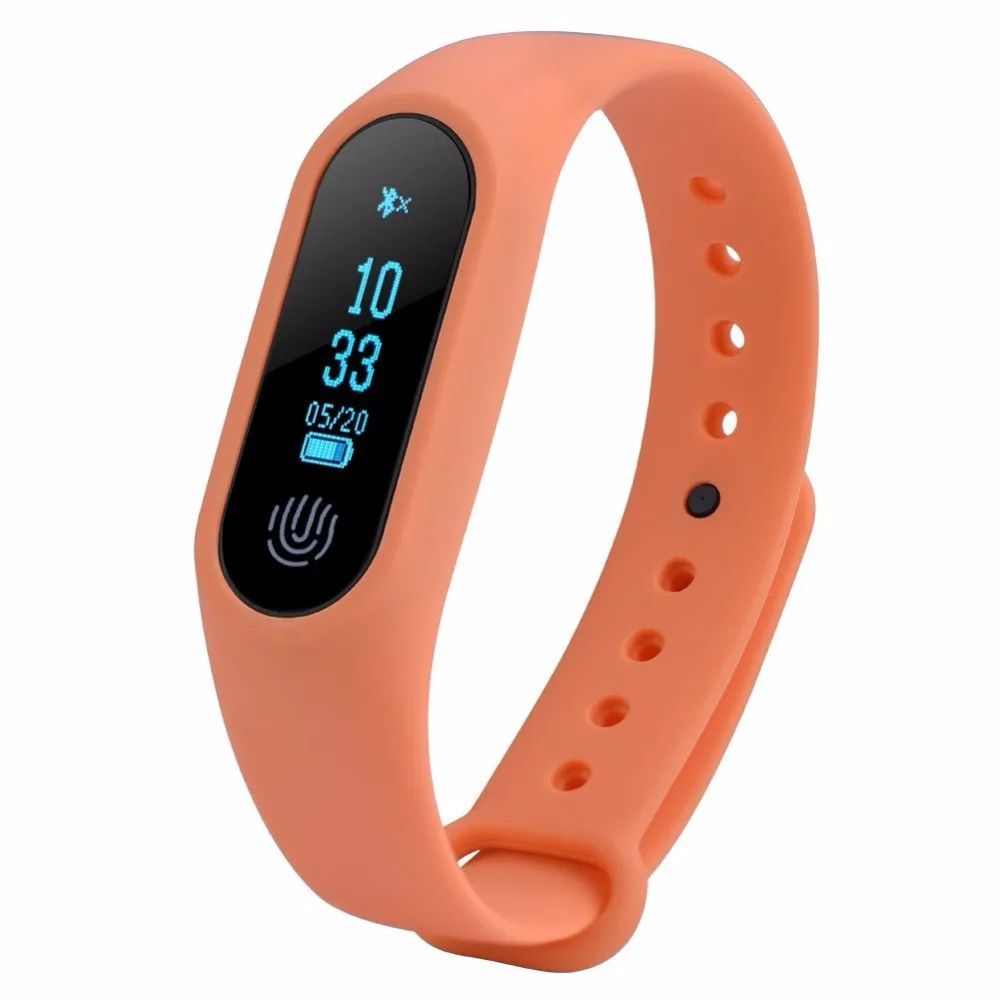 50 шт. Новый смарт браслет M2 монитор сердечного ритма Bluetooth Smartband фитнес трекер для