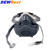 Распыление противогаз же для половина лица противогаз респиратор химическая защитная маска Горячая хорошая удобная промышленная 9528