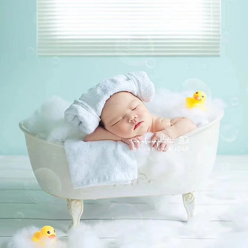 Реквизит для фотографии новорожденных гладить Душ Ванна фото съемки Ванна Опора творческий прекрасный Новорожденные и девочка