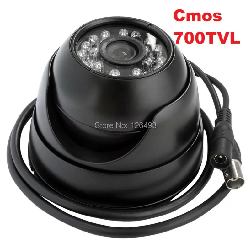 Elp 1/3 CMOS 700TVL помещении ночного видения безопасности купольная камера видеонаблюдения