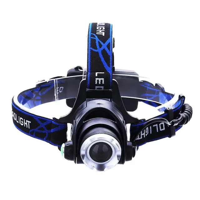Promotion Set! 6000LM Head lamp LED Headlight T6 Head lights headlamps +Q5  Mini flashlight 2000lm Zoom Fishing Travel Lantern