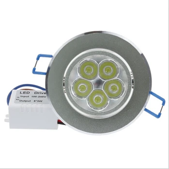 

Dimmable 9W 12W 15W LED Ceiling Downlight LED lamp Recessed Cabinet Wall Bulb 100-245V For Home Living Room illumination