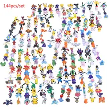 144pc/lot Cute Pikachu Figure Action Figures Mini Vinyl Dolls Pocket Monster Model Set Party Supply Collection Toys for Children 144pc/lot Cute Pikachu Figure Action Figures Mini Vinyl Dolls Pocket Monster Model Set Party Supply Collection Toys for Children