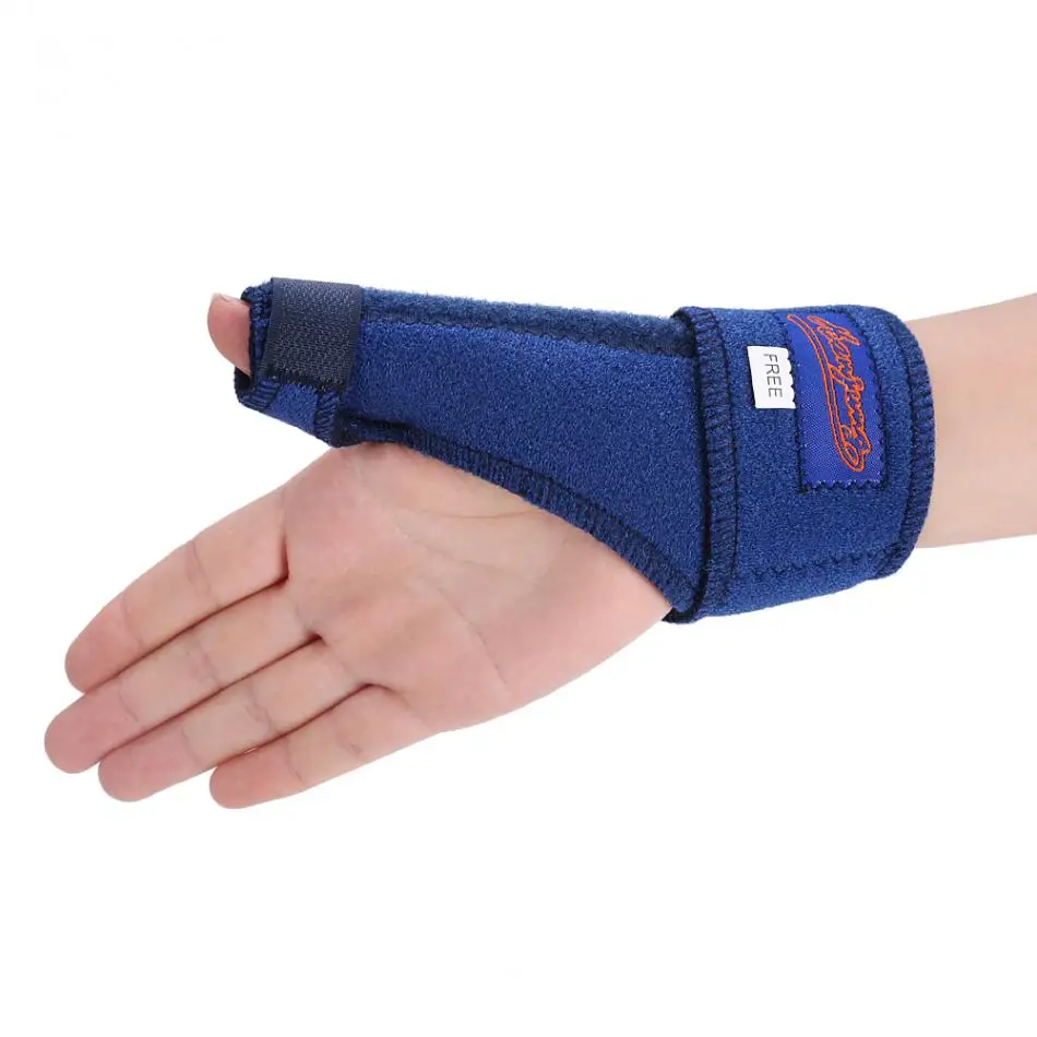 Adjustable Medical Thumb Splint Fracture Finger Splint Hand Support Recovery Brace Protector Injury Aid Stabilizer Guard Tool a