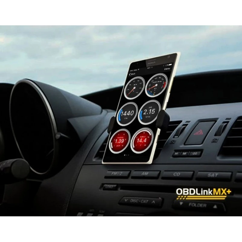 Диагностический сканер OBDLink MX PLUS OBD2 для iOS Android Kindle Fire или Windows|Считыватели кодов и