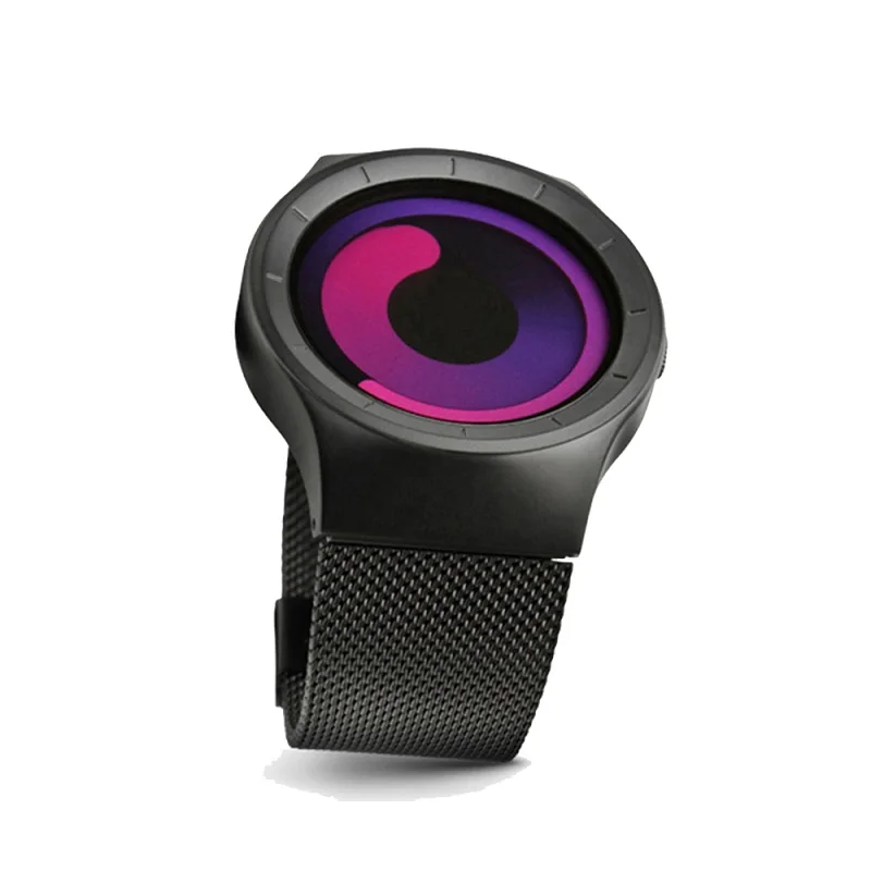 Senors Fashion Quartz Watch Men Sport Male Watchs The Waterproof New Creative Rotation Mens Watch Vacuum Plating