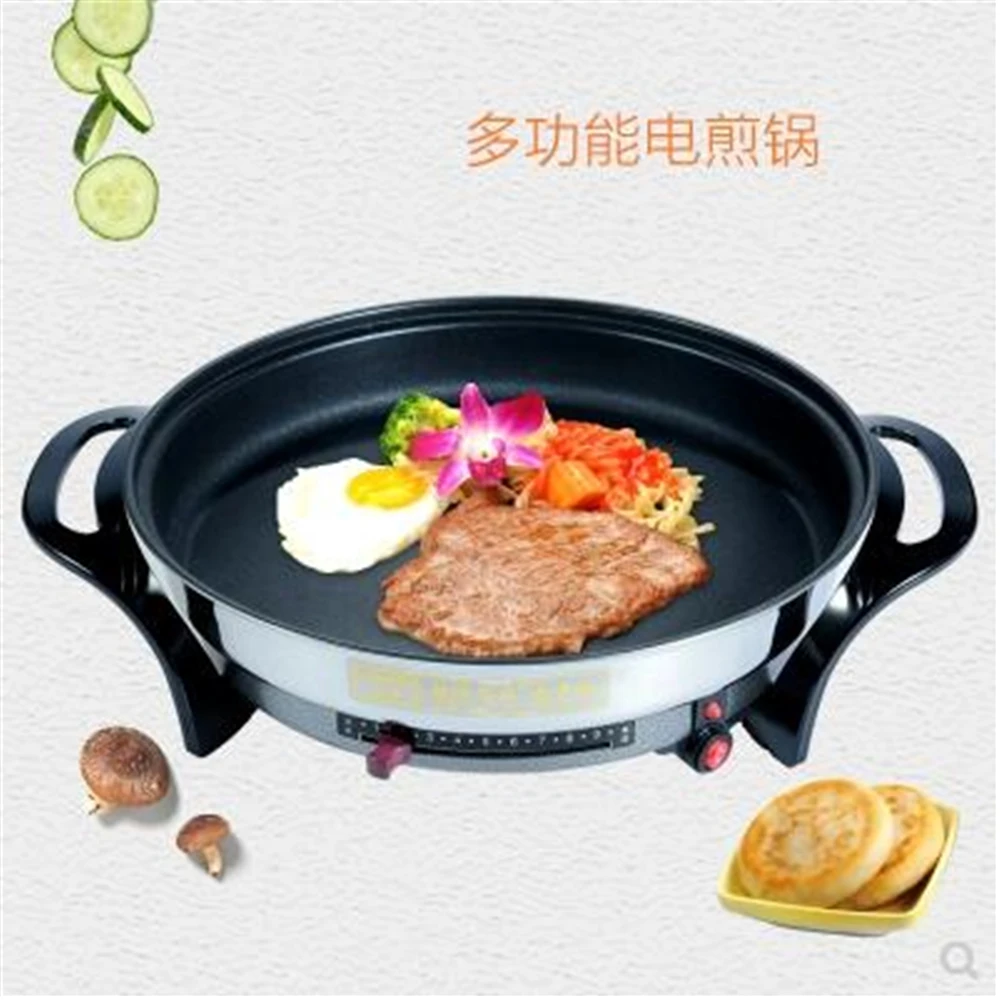

20180320 xiangli electric multi-function pan household non-sticky paste flat-bottomed pancake pot plug-in 5 colours 92.88