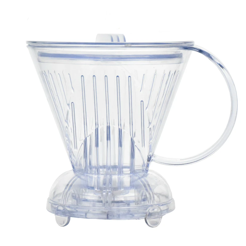 

Resusable filter Coffee Dripper Heat-resistant resin 2/4cups for barista Coffee Brewing Cup follicular style coffee pot