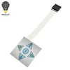 WAVGAT 1x5 Matrix Array 5Key Membrane Switch Keypad Keyboard 1*5 Keys Control Panel ► Photo 1/5