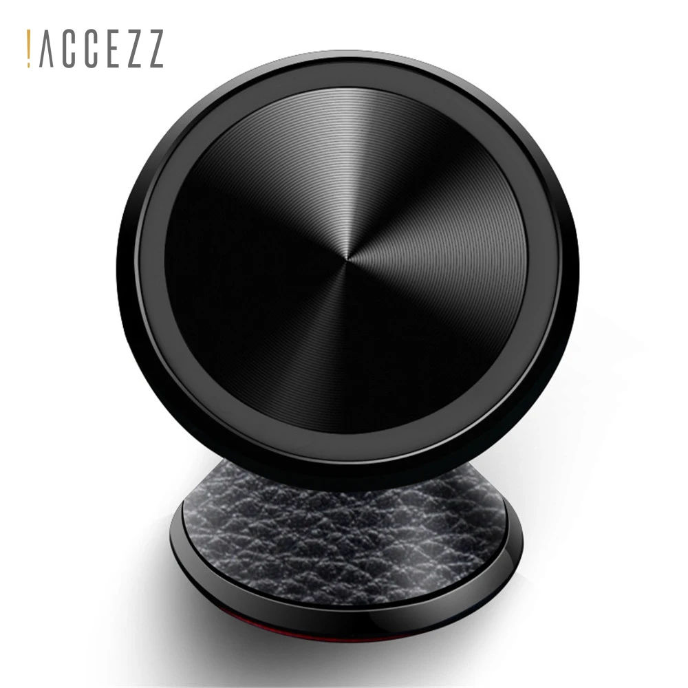 !ACCEZZ Magnetic Car Phone Holder Stand 360 Rotation Strong Magnet Hold Support GPS Universal Stands For iPhone X XS Samsung S10 |