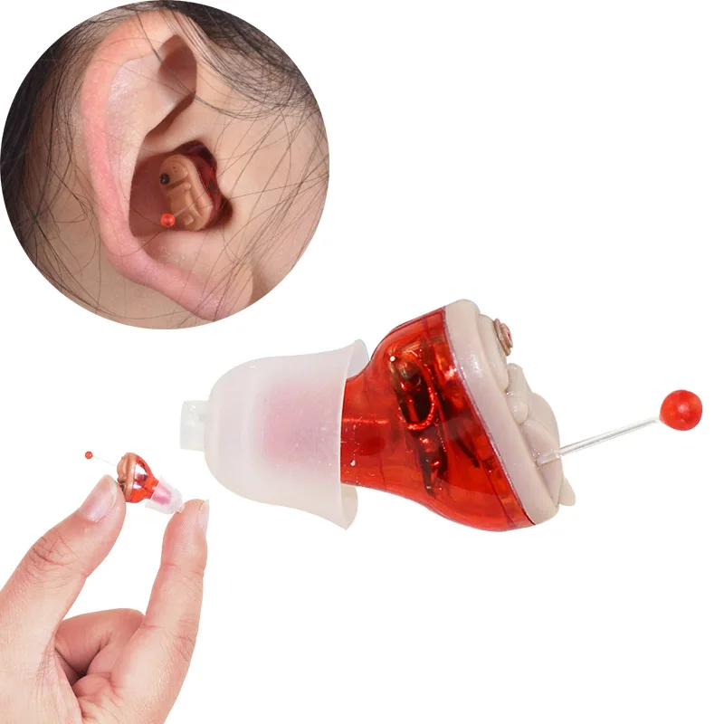 Portable Inner Ear Hearing Aid Invisible Hearing Aid Digital Mini Hearing Device Sound Hearing Amplifier