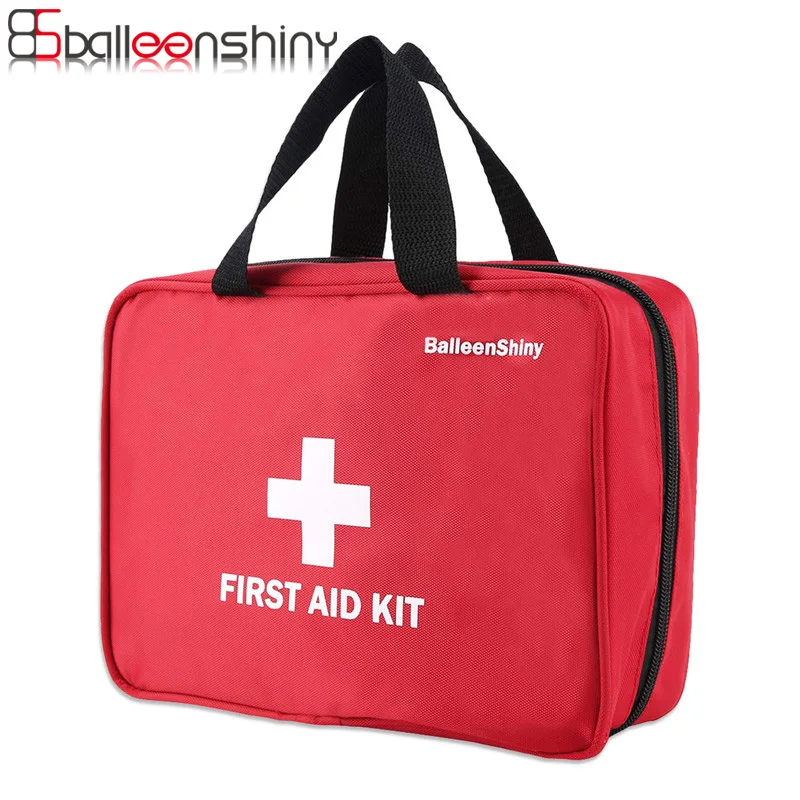 Balleenshiny المحمولة الخالي تخزين المخدرات الإسعافات الأولية حقيبة طقم بقاء الطوارئ الطبية حقيبة سفر منظم oudoor 24*18*8 سنتيمتر