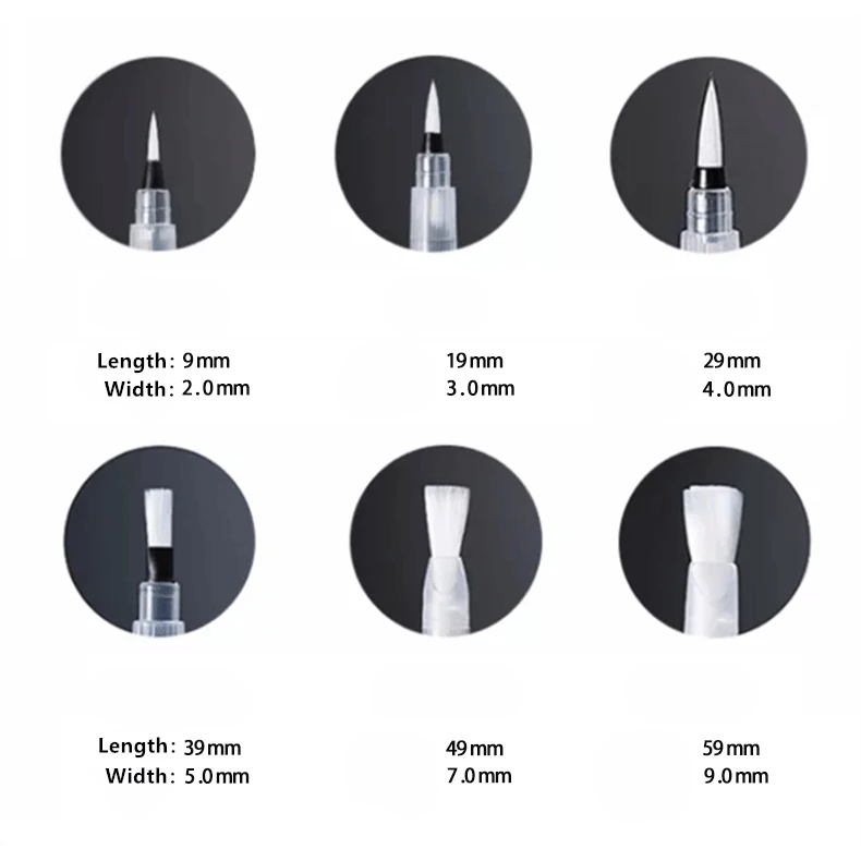 3, 6 штук в партии, Портативный Краски щетка воды Цвет кисть-карандаш мягкая вода Цвет кисть Краски ing рисунок товары для рукоделия для начинающих