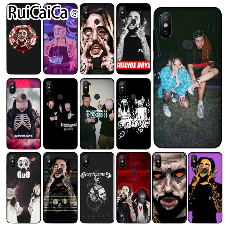 Ruicaica Suicide Boys Coque Shell Phone Case for Xiaomi Mi 6 8 SE Note 3 Mix 2 2s Resmi 5 | Мобильные телефоны и