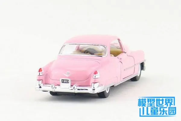 Высокая имитация 1:43 Cadillac 1953, литые модели автомобилей, металлические подарочные игрушки, двухдверная машина