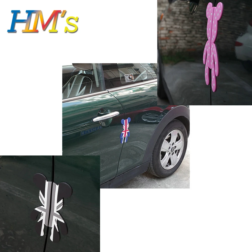 For MINI COOPER One S Countryman Clubgman R50 R52 R53 R55 R56 R57 R58 R59 R60 R61 F54 F55 F56 F60 violent bear sticker (11)