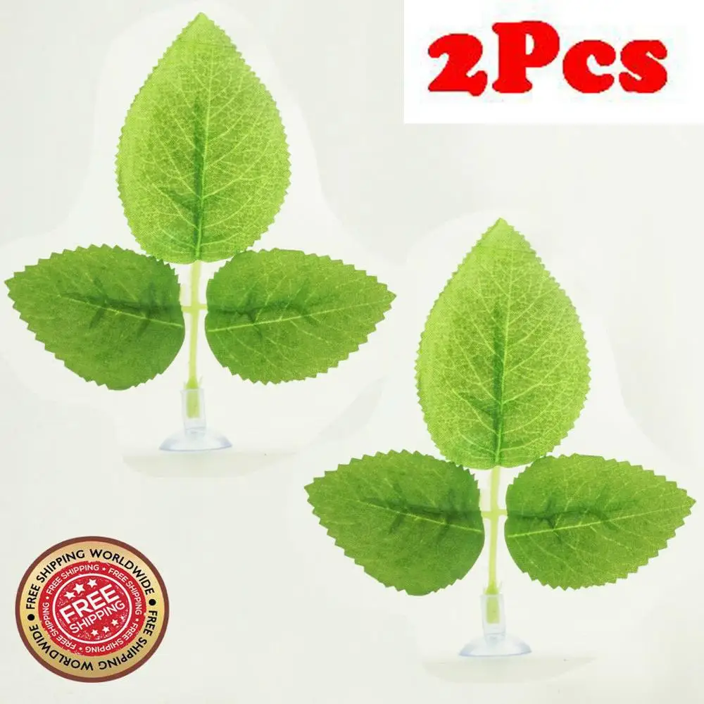 2 Betta Hammock Plant Leaf Pad Fish Spawning Grounds Breeding Resting Hiding Bed | Инструменты