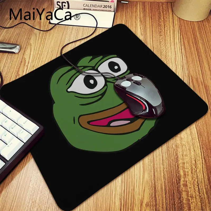 Maiyaca нескользящий PC pepe meme нескользящий прочный резиновый компьютерный коврик большой Lockedge игровой коврик для мыши PC компьютерный коврик