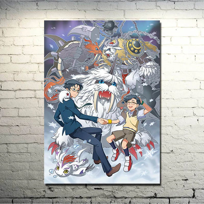 

Digimon Adventure Tri Anime Silk Poster Print 13x18 inches Pictures For Living Room Decor Great Gift 02-06