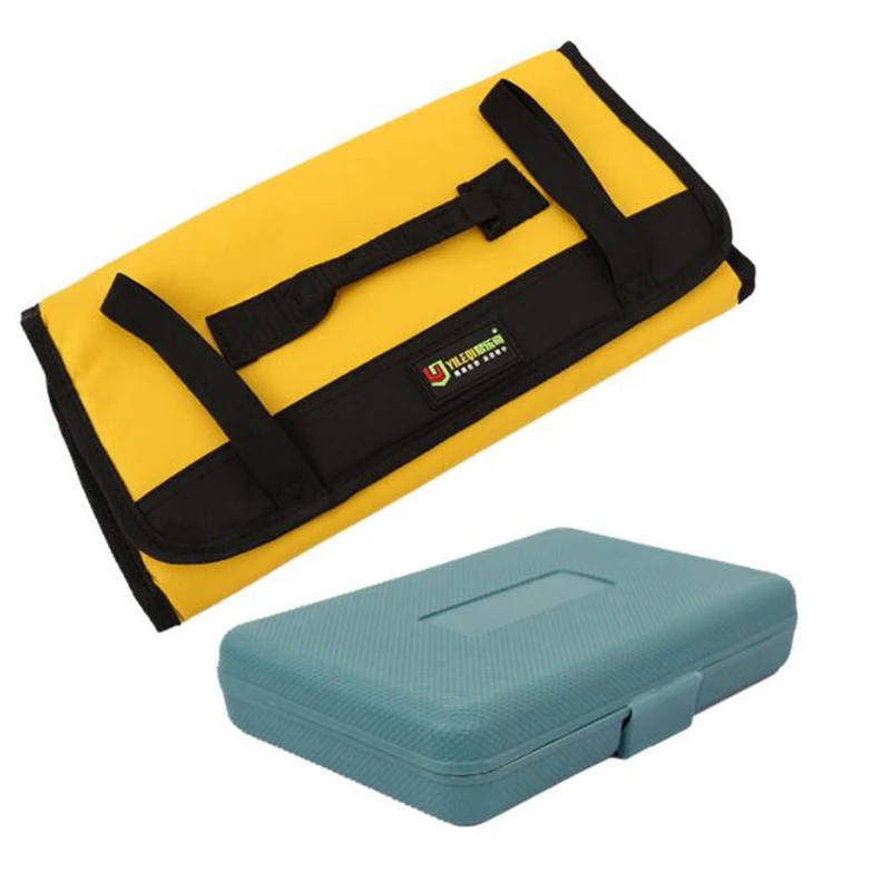 

Tool Bag Reel Kit Electrician Tool Pocket Canvas Oxford Cloth Kit Multifunctional Portable Tool Kit Tool Bag