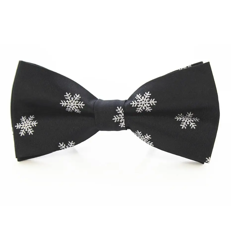 RBOCOTT рождественский галстук-бабочка мужской зеленый галстук-бабочка с рождественской елкой черный галстук-бабочка для мужчин свадебные аксессуары рождественские подарки - Цвет: 05