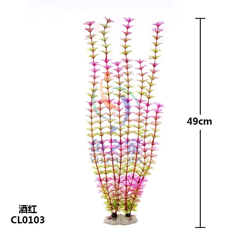 2pcs/Lot * Wholesale Aquarium Supplies Aquarium Aquarium Landscaping Simulation Water Grass CL01