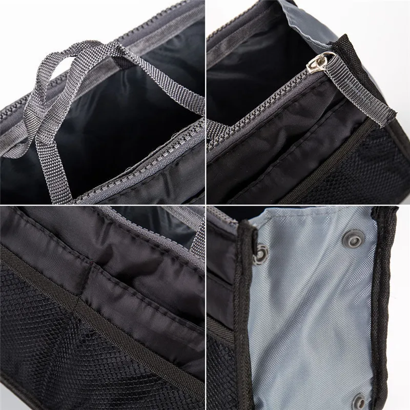 Практичная складная сумка-Органайзер, дорожная сумка, большая вместительность, вкладыш, кошелек-органайзер, сумочка, женская сумка