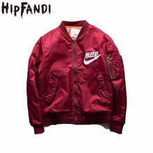 Mann Si Tun Ma1 Bomberjacke 2017 winter jacken Pilot Anarchy Oberbekleidung Männer Armee-grün Kanji Japanischen Merch Flug Mantel