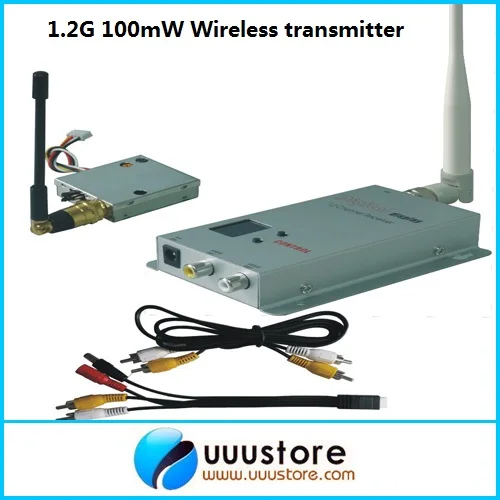 

1.2g 100mw Wireless Audio Video transceiver and receiver combo for FPV