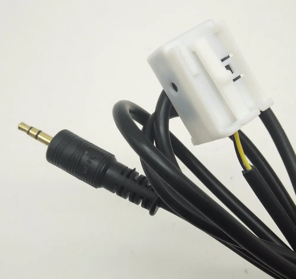 3,5 мм мачо аудио кабель-адаптер для peugeot 307 308 407 408 507 для Citroen C2 C5 sega TRIUMPH с VDO RD4 компакт-диска