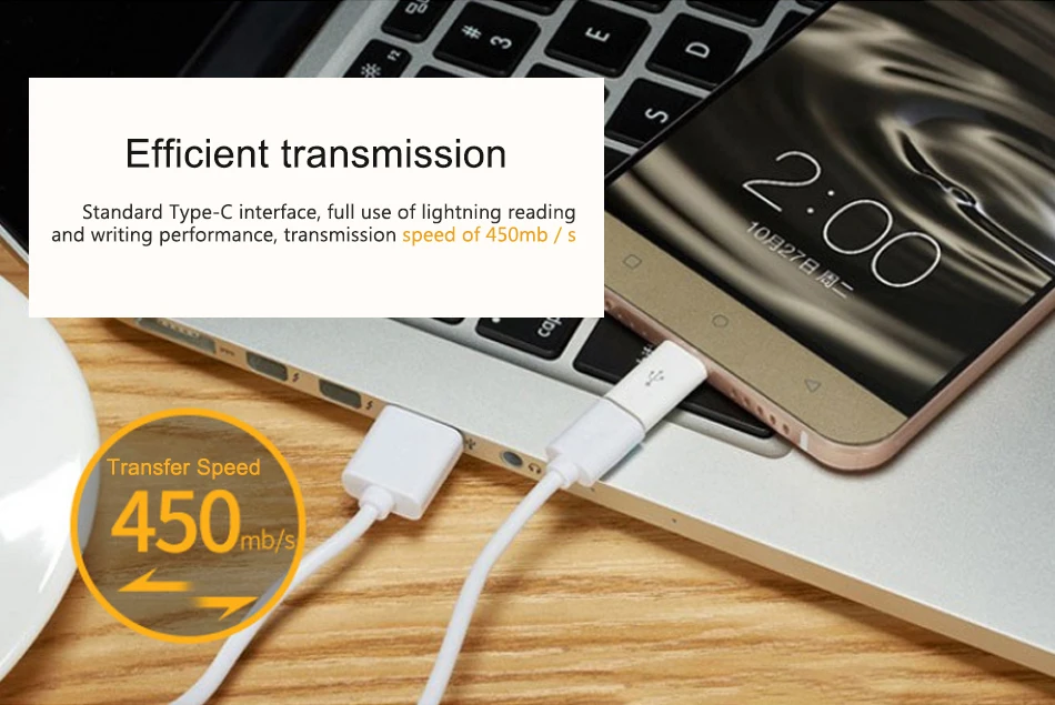!ACCEZZ USB C to Micro USB OTG Adapter Type C Converter For One Plus 5 For LG G5 G6 Xiaomi Mi 5 6 Samsung S8 OTG Charge Adapter (9)