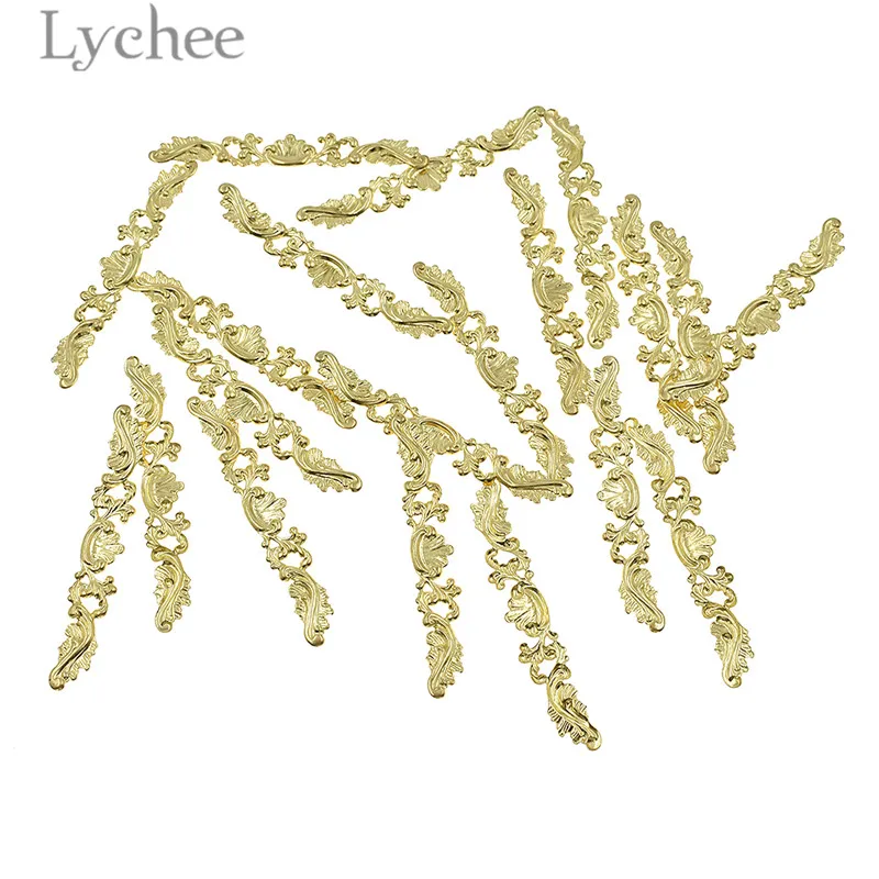 Lychee Life 20 шт. медные антикварные цветы кусочки для скрапбукинга украшения сделай