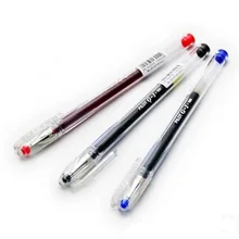 6 шт./лот Премиум быстро высыхающая 0.5 мм гелевая ручка прочный наконечник гладкой writiing высокое качество офиса и школы гелевая ручка пилот g-1