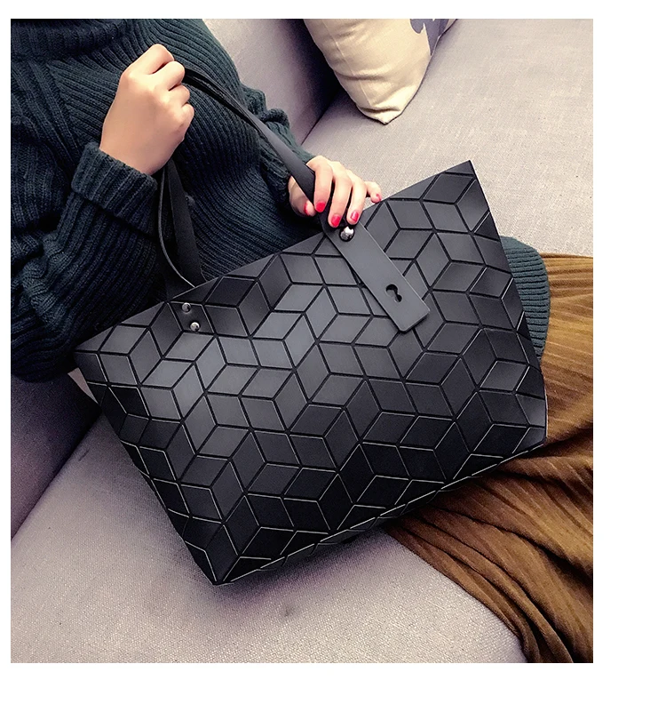 Японская брендовая дизайнерская матовая цветная Геометрическая Бриллиантовая сумка женская сумка на плечо