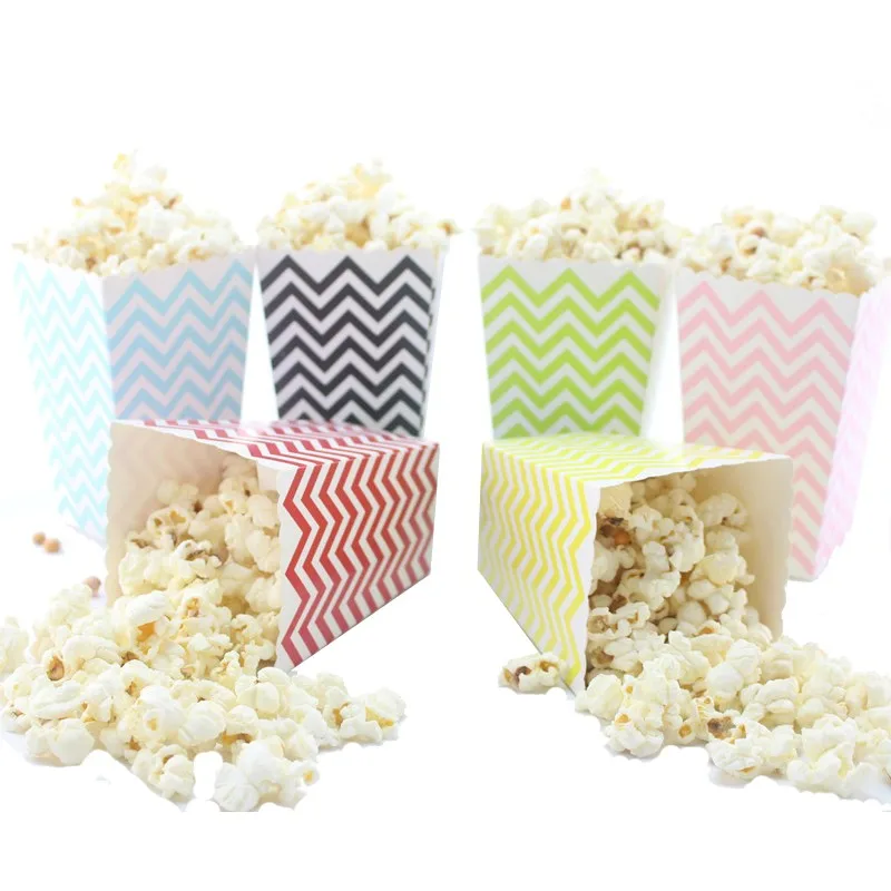 chevron popcorn box