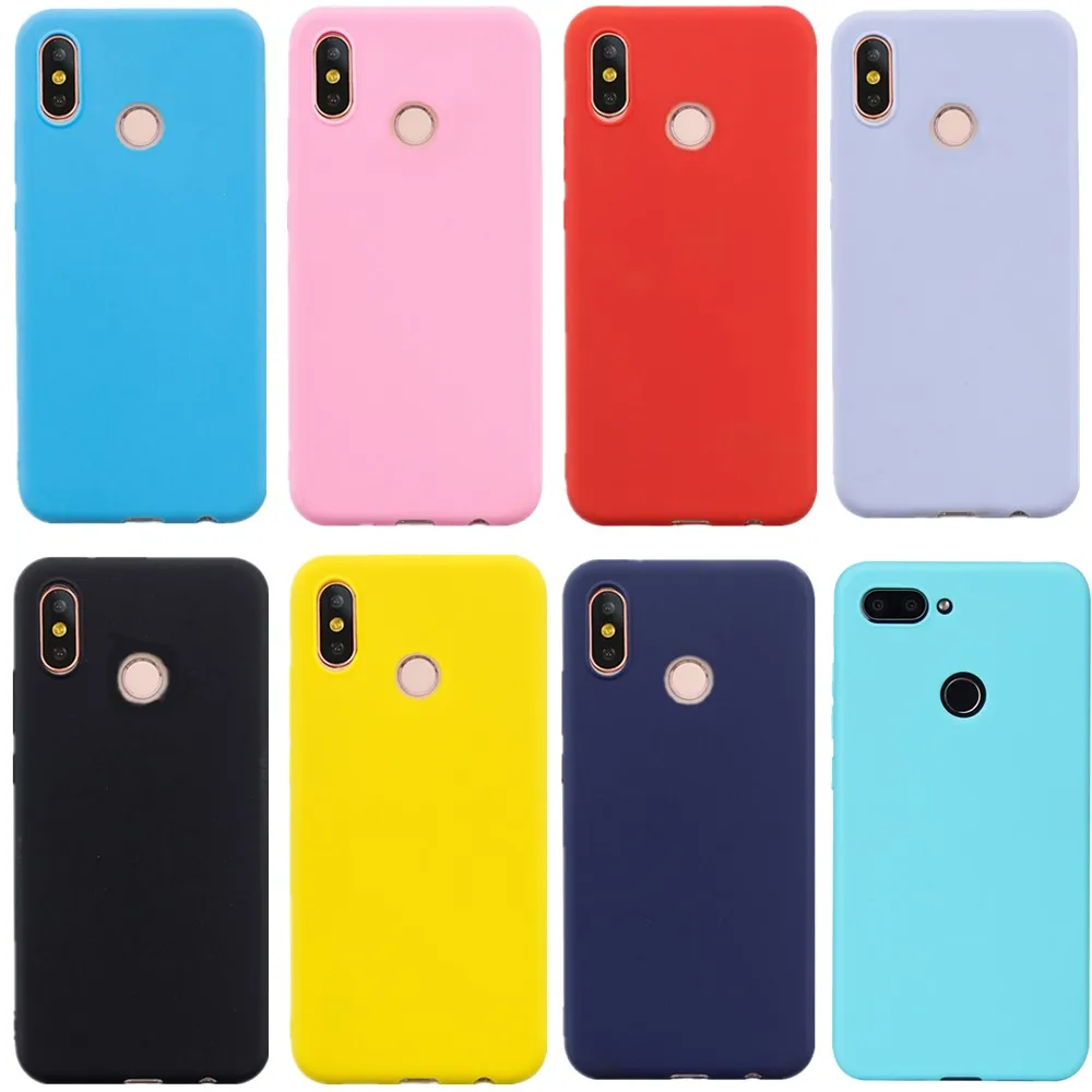 Мягкий чехол для Xiaomi mi A2 Lite A1 8 lite Pocophone F1 силиконовый Fundas Для Сяо красный S2 5 плюс 6