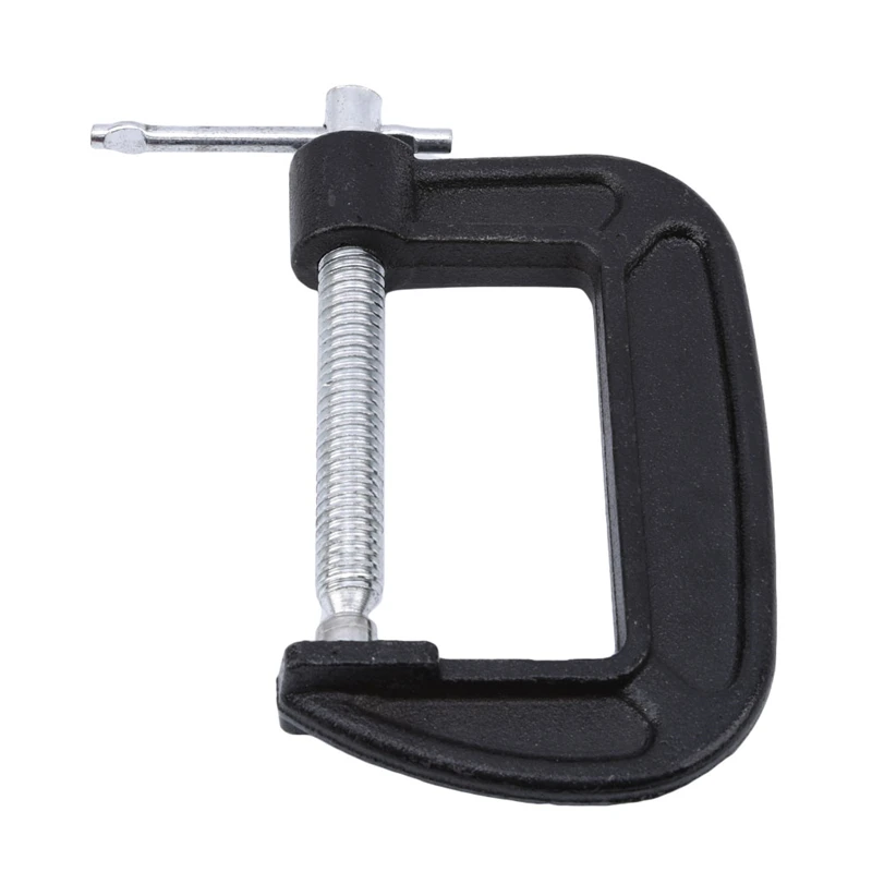 

3 /4/5 Inches Malleable Iron G-type Fixture Device DIY Adjustable Woodworking Gadgets Solid G-clamp Size