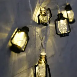 Винтаж Ретро светодиодный масла гирлянда из лампочек Рождественская гирлянда со сказочными огнями Свадебные украшения вечерние