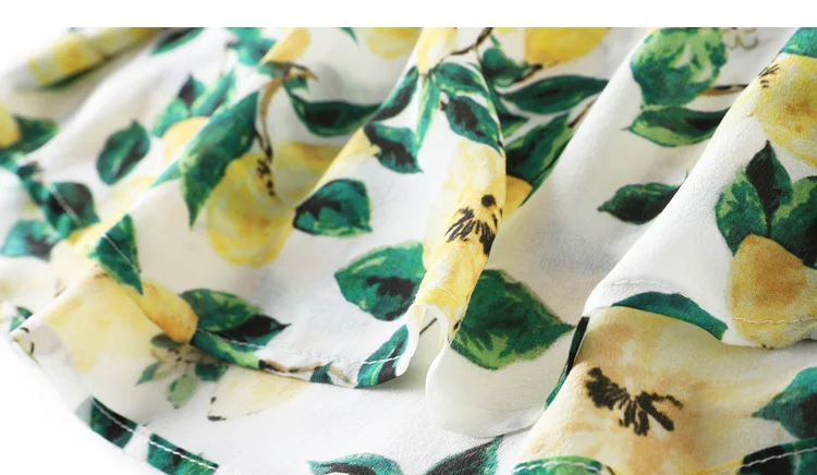 Women Silk Shirt 100%Silk Crepe Floral Printed T